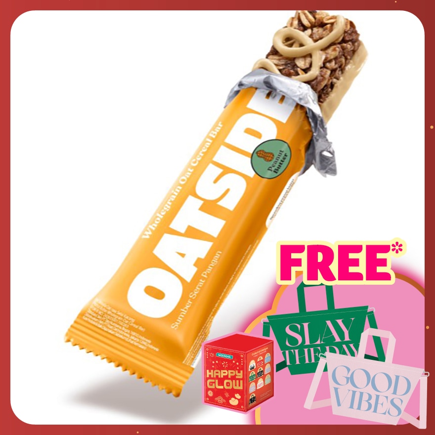 Wholegrain Oat Cereal Bar Peanut Butter 18g