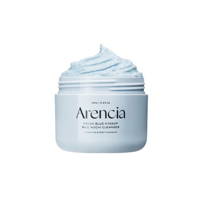 ARENCIA Blue Hyssop Rice Mochi Cleanser 120g