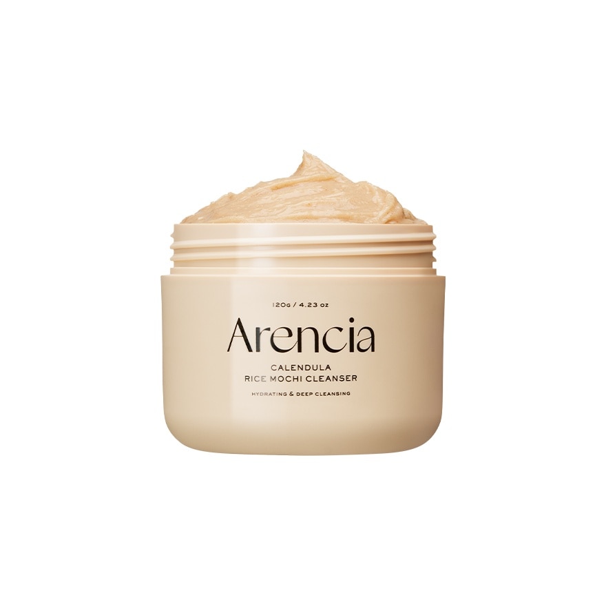 L'aromatique Calendula Rice Mochi Cleanser 120g