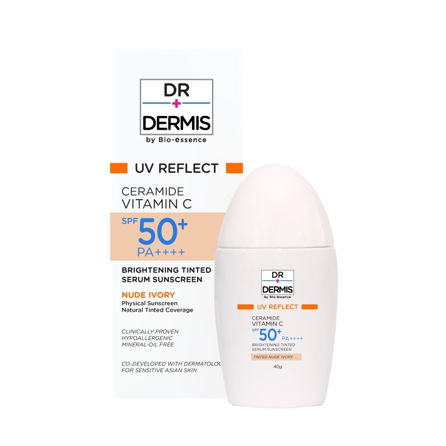 UV Reflect Ceramide Vitamin C Brightening Tinted Serum Sunscreen 40g