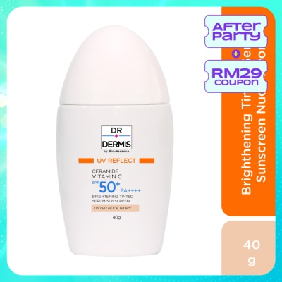 DR. DERMIS UV Reflect Ceramide Vitamin C Brightening Tinted Serum Sunscreen 40g
