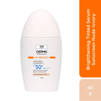 DR. DERMIS - UV Reflect Ceramide Vitamin C Brightening Tinted Serum Sunscreen 40g