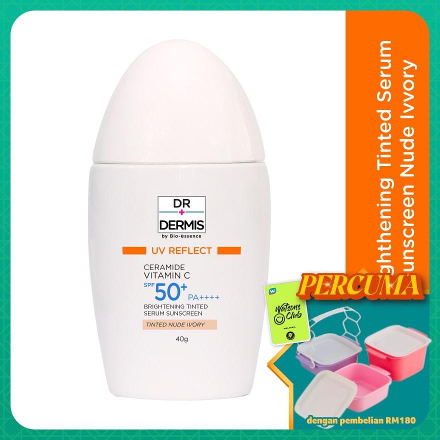 UV Reflect Ceramide Vitamin C Brightening Tinted Serum Sunscreen 40g