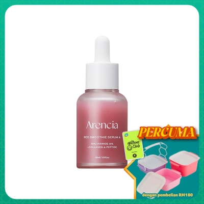 ARENCIA - Fresh Red Smoothie Serum 8 Collagen + Peptide + Rosehip 30ml