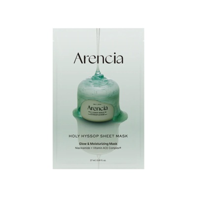 ARENCIA - Holy Hyssop Sheet Mask 1S