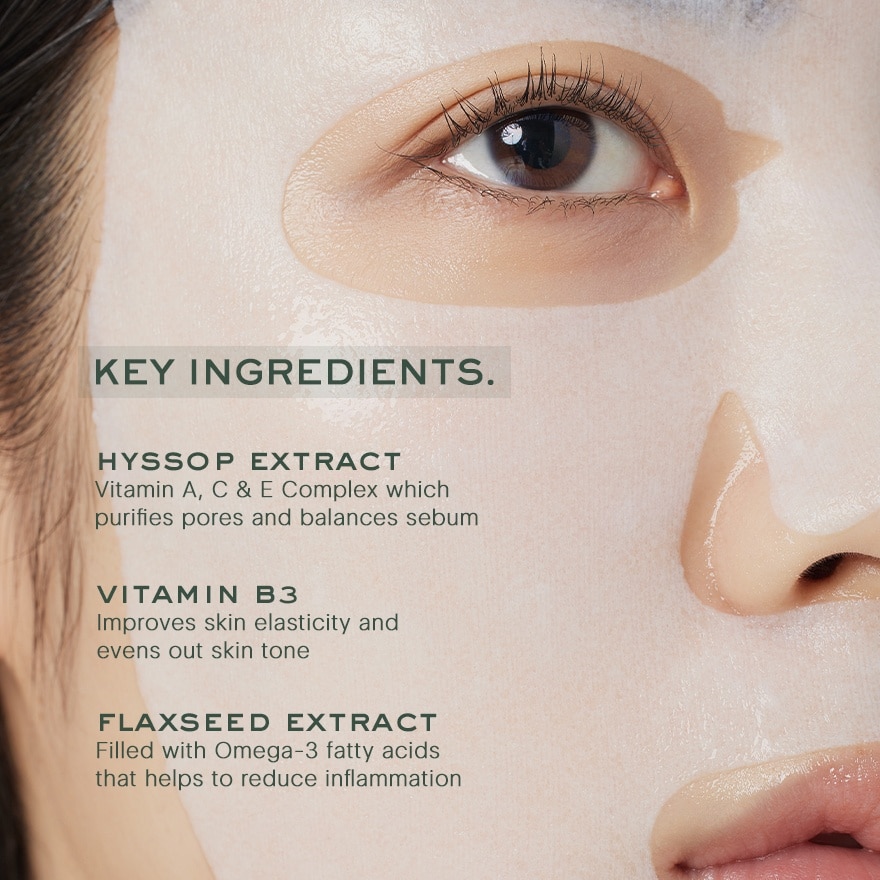 Holy Hyssop Sheet Mask 1S