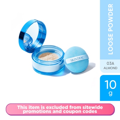 SKINTIFIC - Invisiblur All Day Loose Powder 03A Almond 10g
