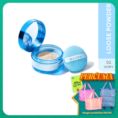 SKINTIFIC Invisiblur All Day Loose Powder 02 Ivory 10g