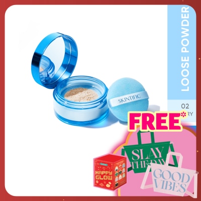 SKINTIFIC Invisiblur All Day Loose Powder 02 Ivory 10g