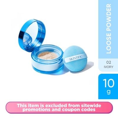 SKINTIFIC - Invisiblur All Day Loose Powder 02 Ivory 10g