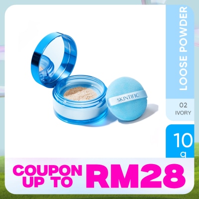 SKINTIFIC Invisiblur All Day Loose Powder 02 Ivory 10g