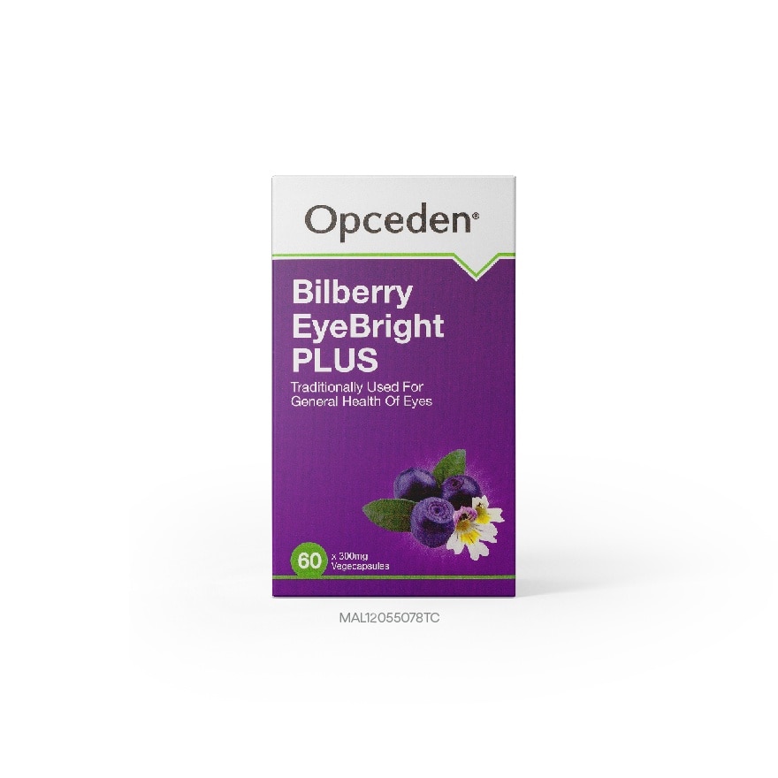 Bilberry Eyebright Plus 300mg 60S
