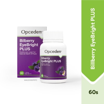 OPCEDEN Bilberry Eyebright Plus 300mg 60S