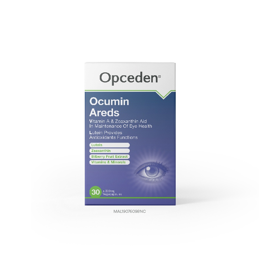 Ocumin Areds 330mg 30s image