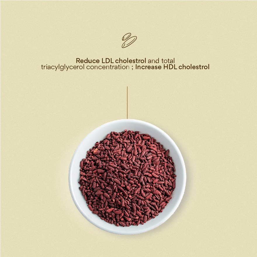 Redcol Red Yeast Rice Tab 500mg 90s image