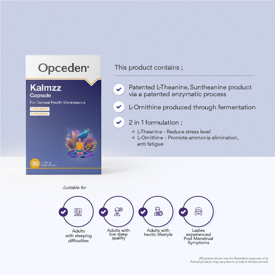 Kalmzz Capsules 400mg 30s