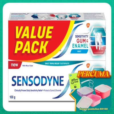SENSODYNE - Sensitivity Gum & Enamel TP 2x100G