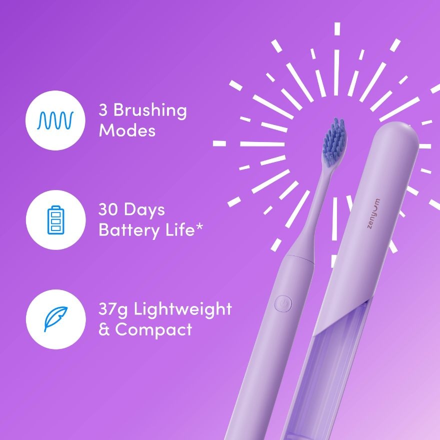 Sonic Spark Electric Toothbrush Lilac 1s image