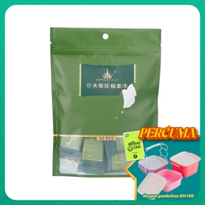 AMORTALS - Compressed Facial Towels 20Pcs