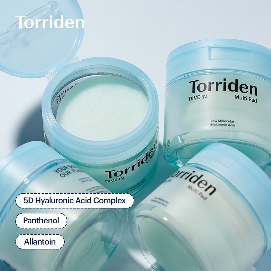 DIVE IN Low Molecular Hyaluronic Acid Multi Pad 10s