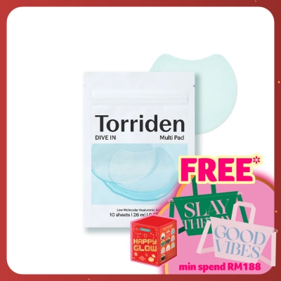 TORRIDEN DIVE IN Low Molecular Hyaluronic Acid Multi Pad 10s