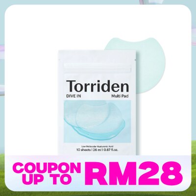 TORRIDEN DIVE IN Low Molecular Hyaluronic Acid Multi Pad 10s