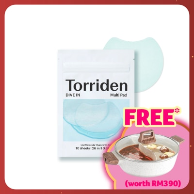 TORRIDEN DIVE IN Low Molecular Hyaluronic Acid Multi Pad 10s