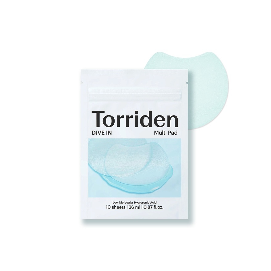 DIVE IN Low Molecular Hyaluronic Acid Multi Pad 10s