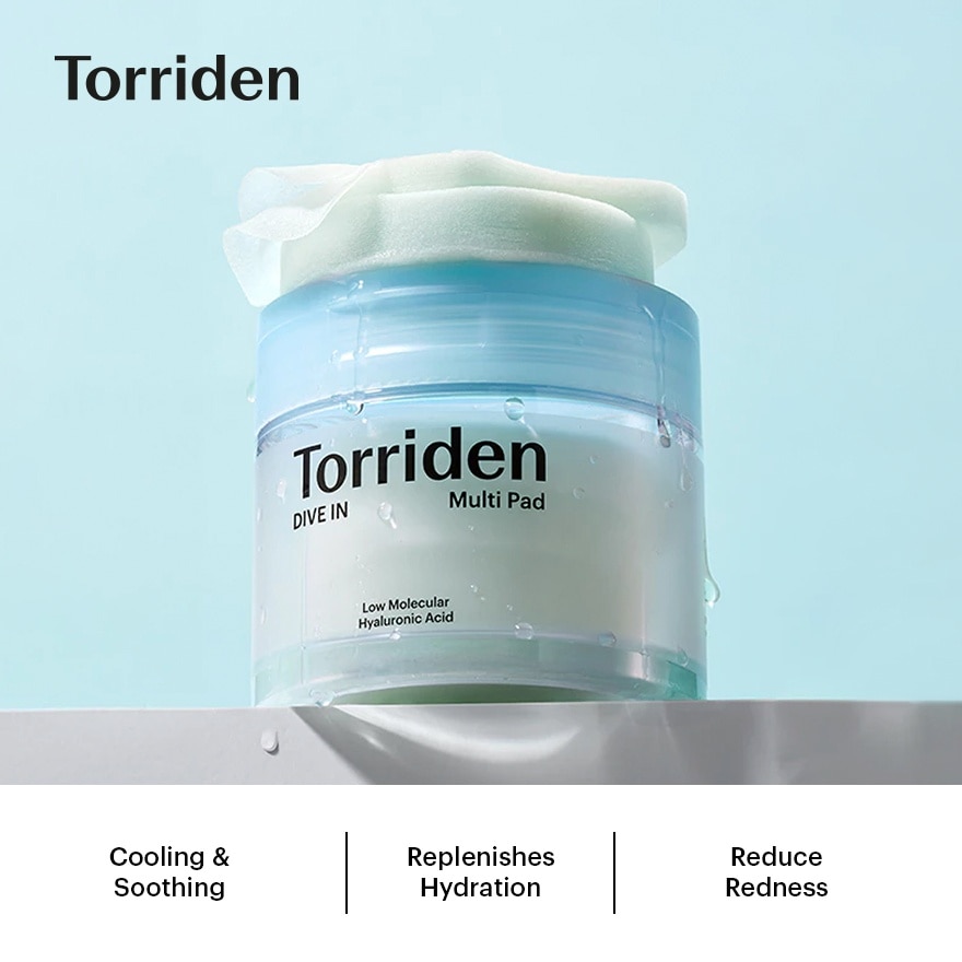 DIVE IN Low Molecular Hyaluronic Acid Multi Pad 10s