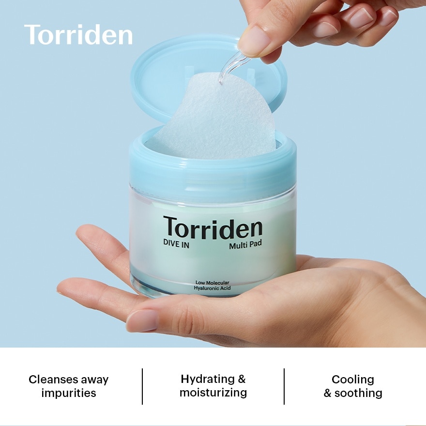 DIVE IN Low Molecular Hyaluronic Acid Multi Pad 10s