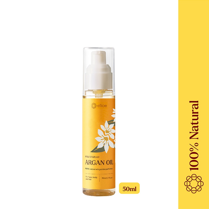 100% Natural Argan Oil with Jasmine Perfume 50ml image