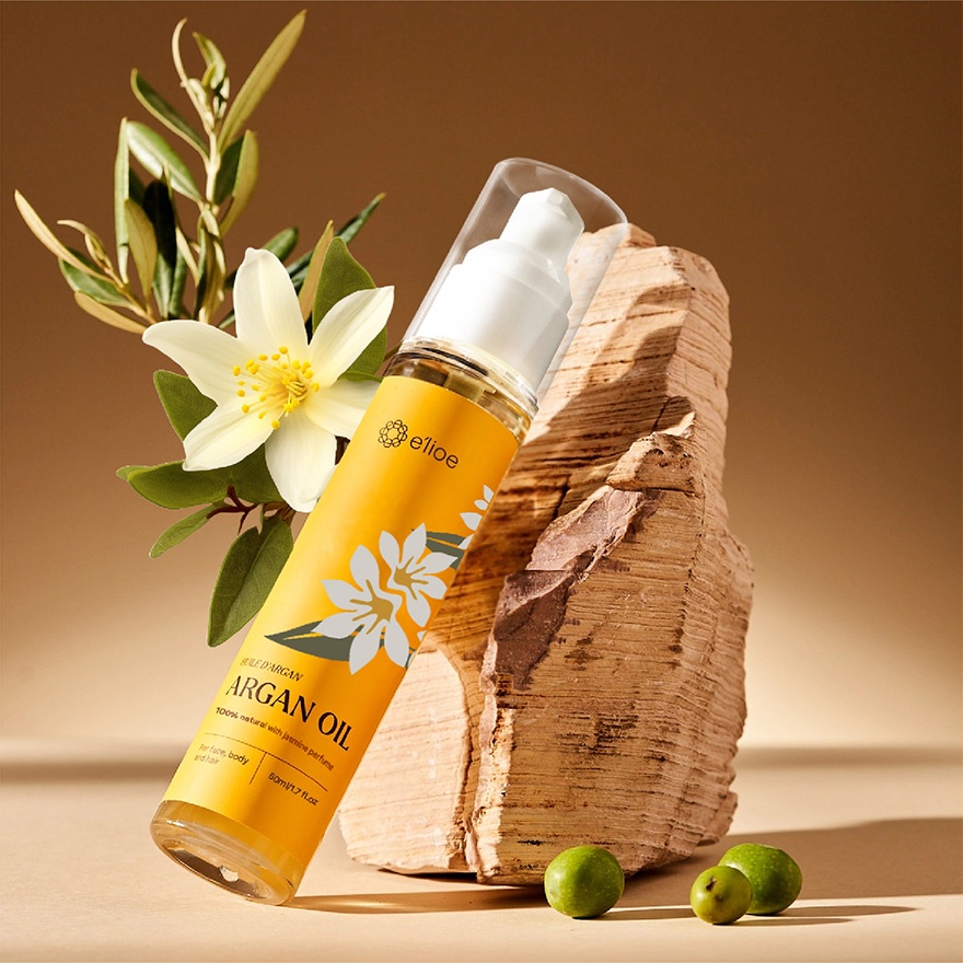 100% Natural Argan Oil with Jasmine Perfume 50ml image