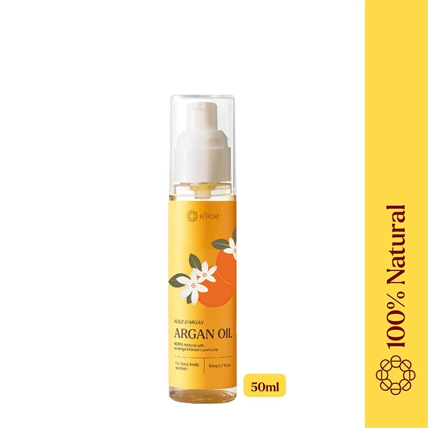100% Natural Argan Oil with Orange Blossom Perfume 50ml