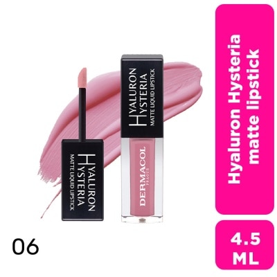 DERMACOL Hyaluron Hysteria Matte Liquid Lipstick No. 06