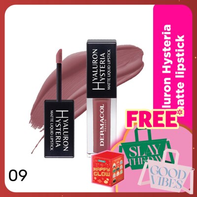 DERMACOL Hyaluron Hysteria Matte Liquid Lipstick No. 09