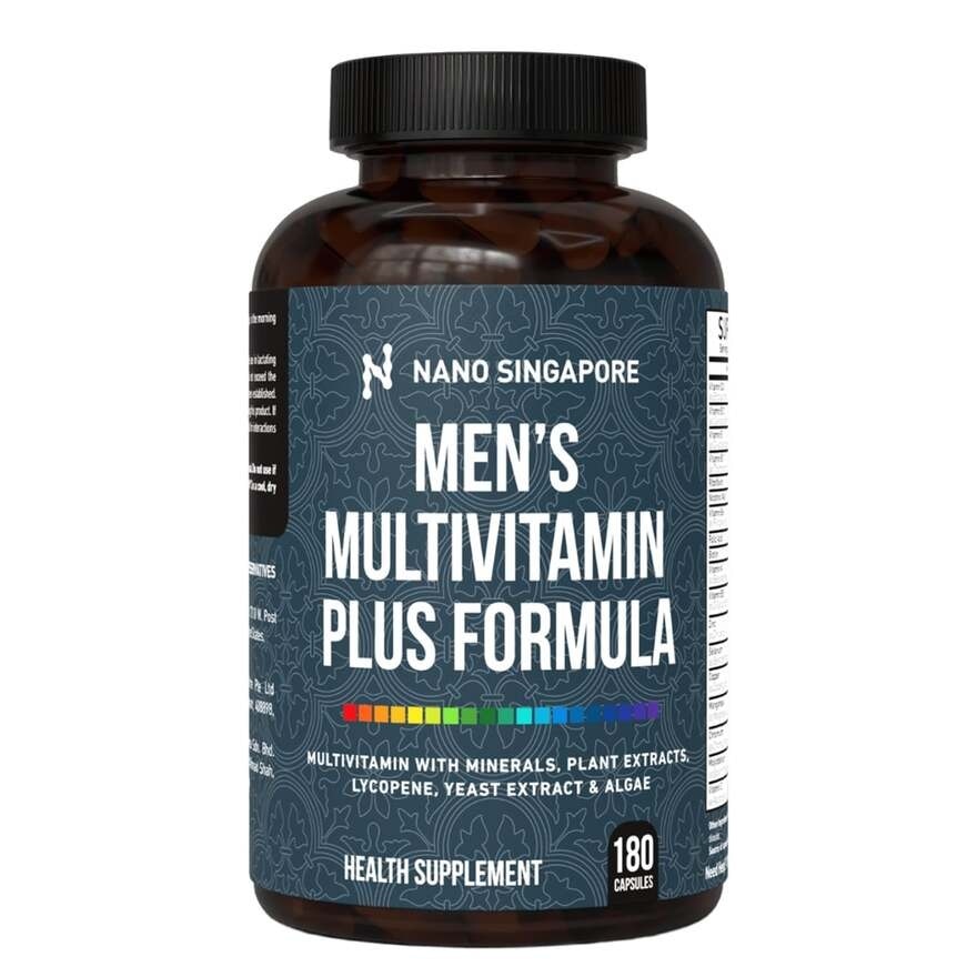 Men's Multivitamin Plus - Vitamins A, B, C, D, E, Antioxidant, Superfood, Vitality