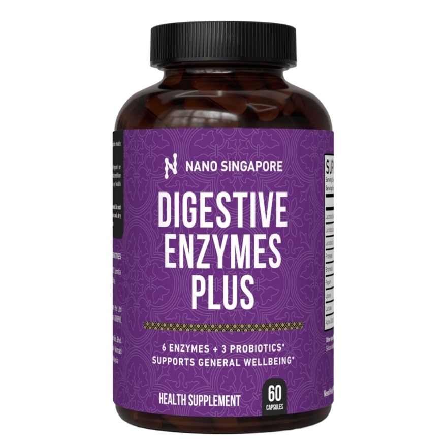 Digestive Enzyme with Probiotic - 60 Vegetable Capsule