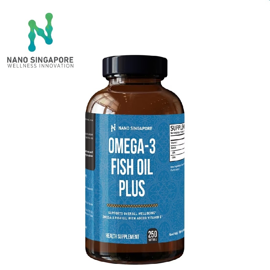 Omega 3 Fish Oil Rich in EPA/DHA (1000mg fish oil x 250 Bovine Soft Gels)