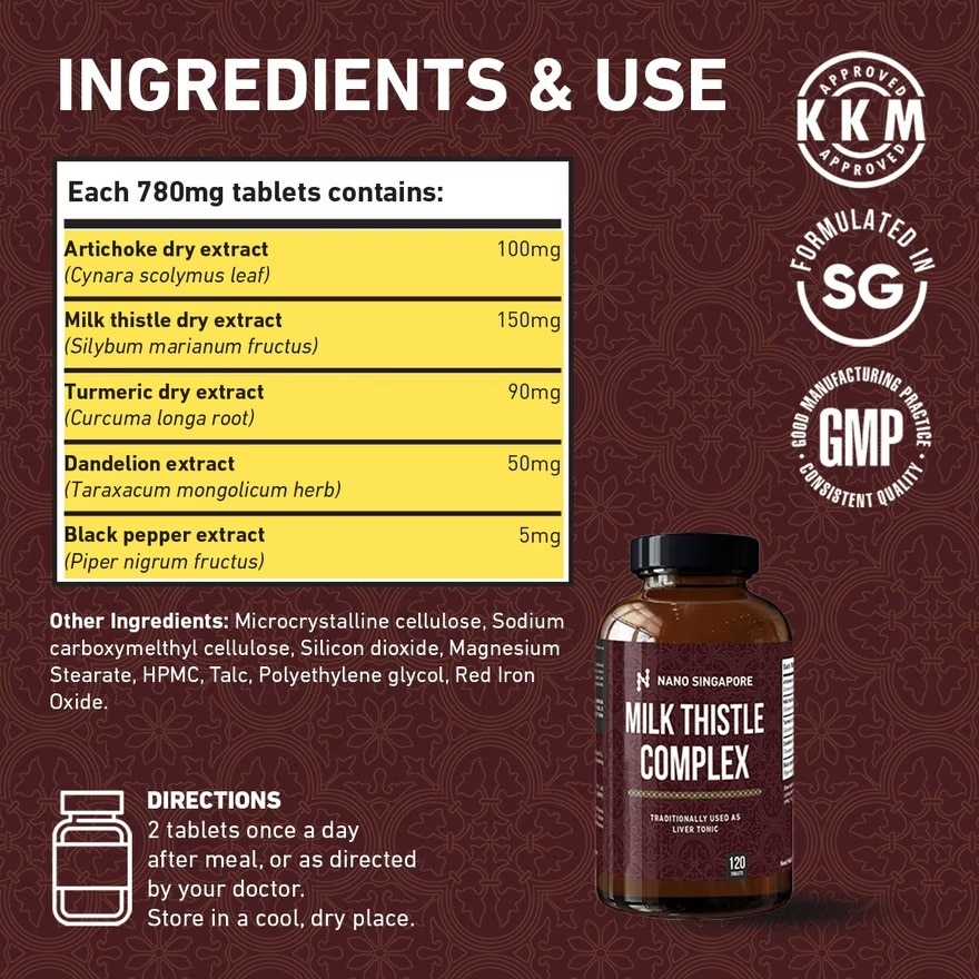 Milk Thistle Complex - Liver Detox, Liver Health Support, Liver Cleansing