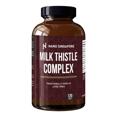 NANO SINGAPORE Milk Thistle Complex - Liver Detox, Liver Health Support, Liver Cleansing
