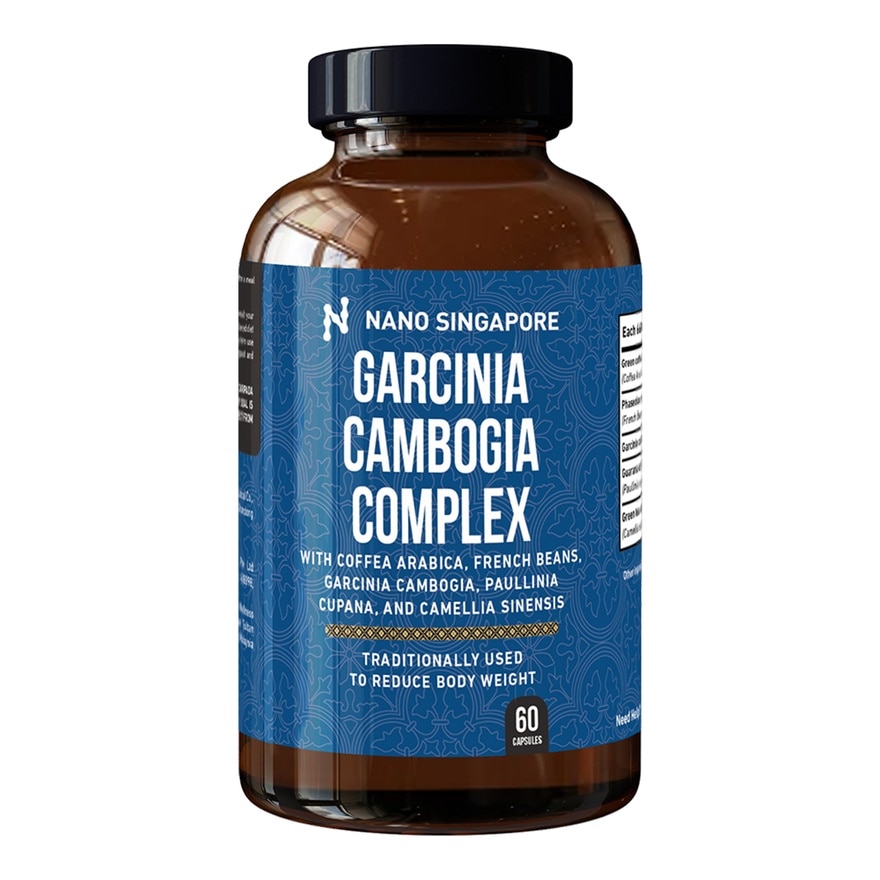 Garcinia Cambogia Complex - Fat Burning, Curb Appetite, Weight Loss - 60 Vegetable Capsules