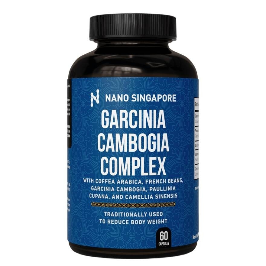 Garcinia Cambogia Complex - Fat Burning, Curb Appetite, Weight Loss - 60 Vegetable Capsules