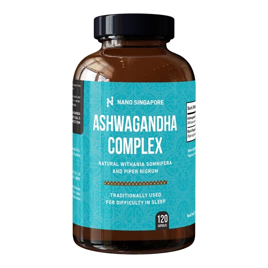 Ashwagandha Complex – Premium Withania Somnifera for Stress Relief & Restful Sleep