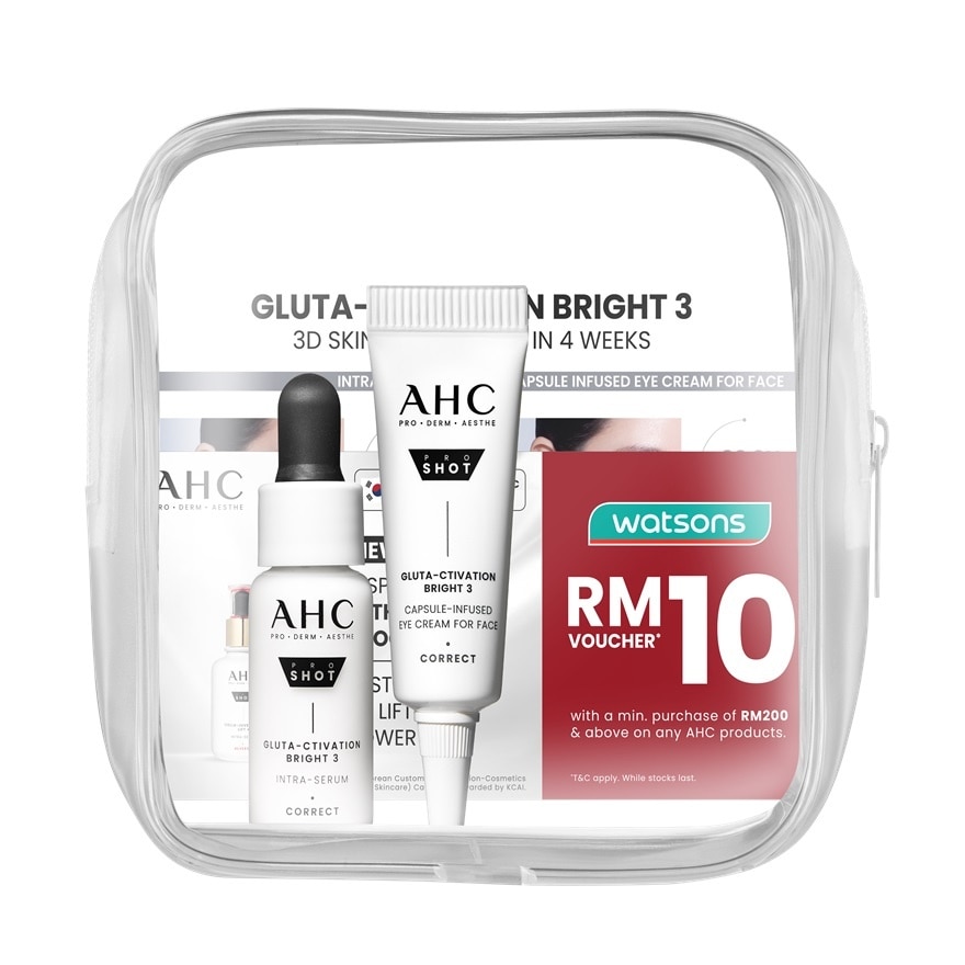 [Not For Sale]Gluta-Ctivation Bright 3 Intra-Serum 5ml & Eye Cream 5ml + RM10 Voucher