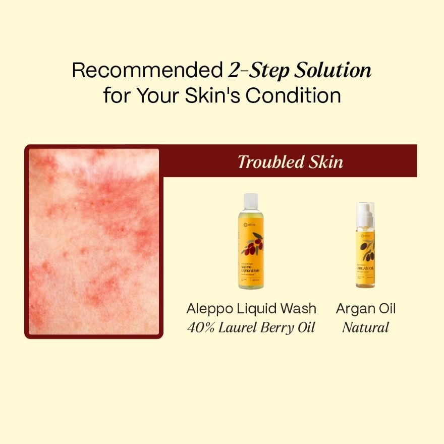 Aleppo Liquid Wash with 25% Laurel Berry Oil 250ml