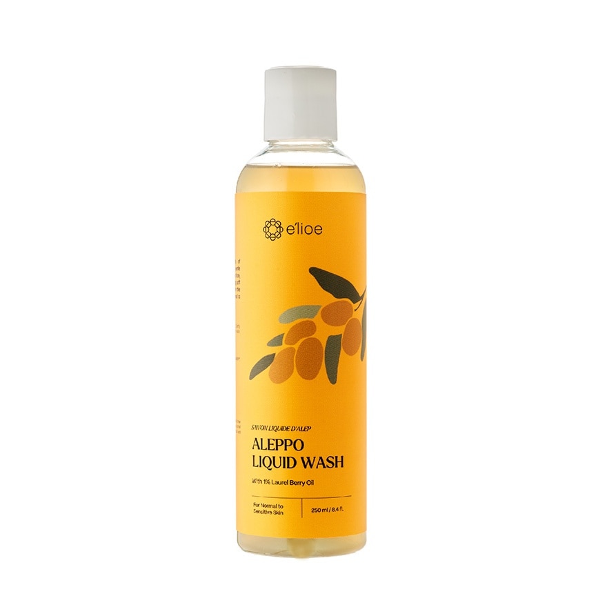 Aleppo Liquid Wash with 1% Laurel Berry Oil 250ml