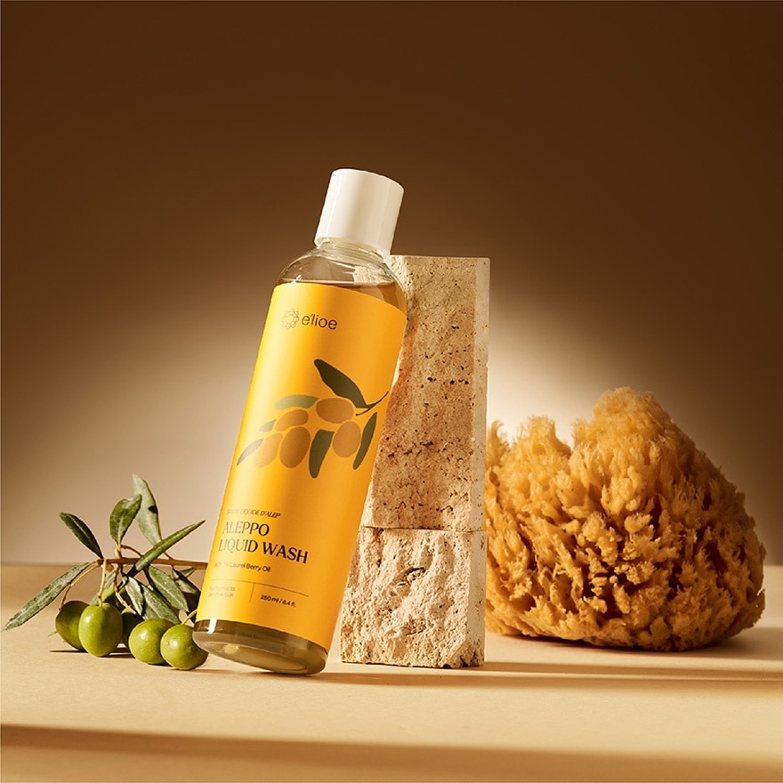 Aleppo Liquid Wash with 1% Laurel Berry Oil 250ml