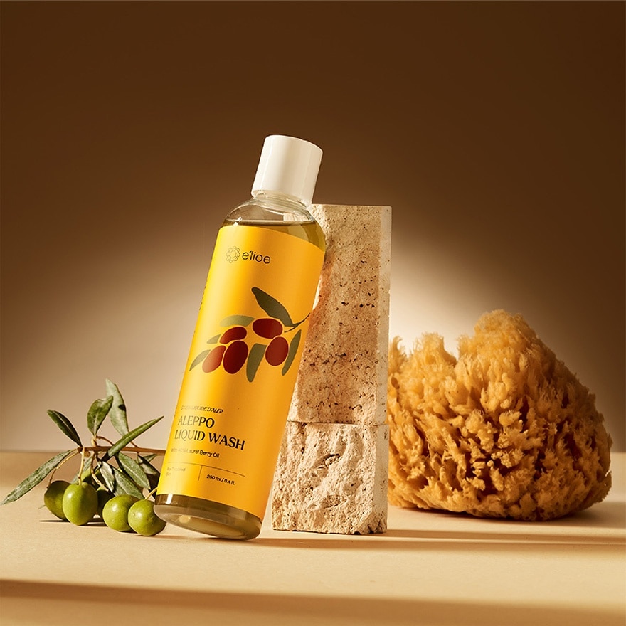 Aleppo Liquid Wash with 40% Laurel Berry Oil 250ml