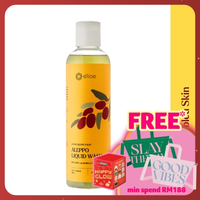 E'LIOE Aleppo Liquid Wash with 40% Laurel Berry Oil 250ml