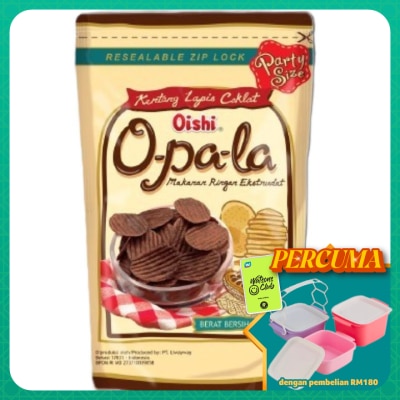 OISHI - Opala Chocolate Coated Potato Chips 100g